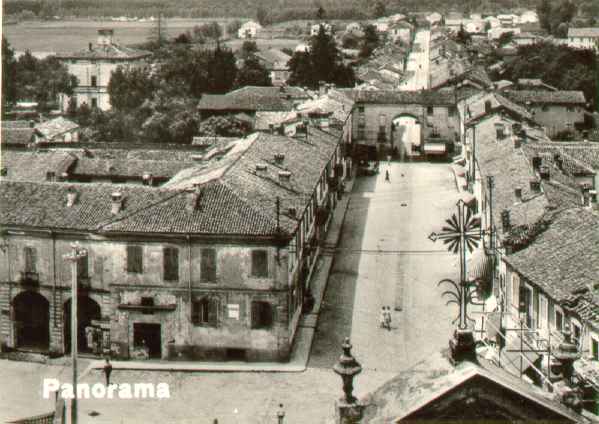 Vista panoramica del Centro di Cava dal campanile della chiesa